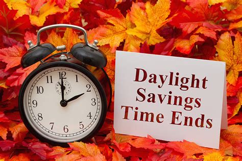 When does the time change? Daylight Saving Time Ends - Blissful Baby Services