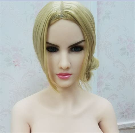 104 Silicone Sex Doll Head Adult Doll Accessory Real Doll Heads For