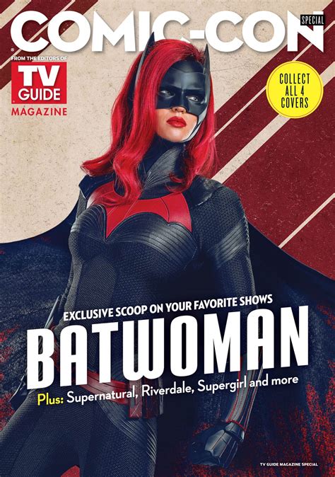 Batwoman News Tv Guide Comic Con Special Maskripper