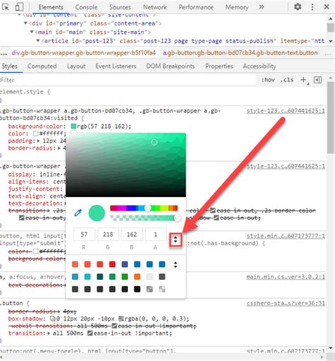 Use The Chrome Integrated Color Picker Without Extensions