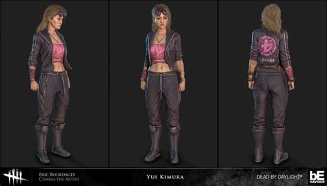 Yui Kimura Dead By Daylight Eric Bourdages Yui Character Modeling