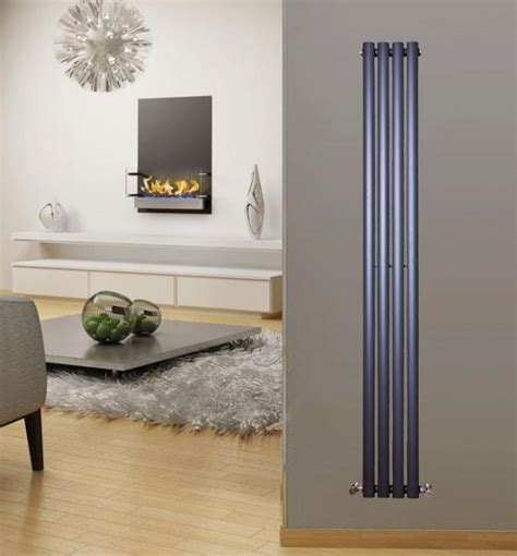 Vertical Designer Oval Column Radiator Bathroom Central Heating