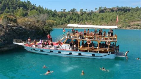 Green Canyon Boat Tour From Antalya Alanya Side Belek Getyourguide