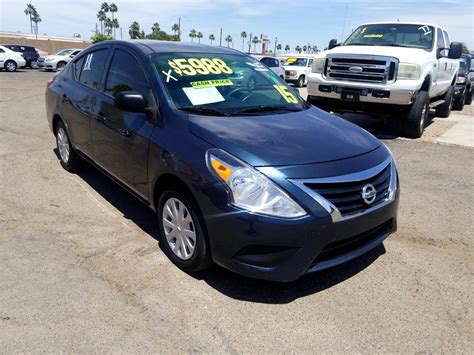 Used 2015 Nissan Versa 16 S 5m For Sale In Phoenix Az 85301 New Deal