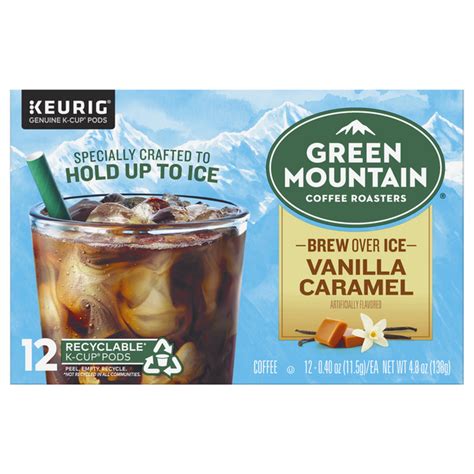 Save On Green Mountain Brew Over Ice Coffee Vanilla Caramel K Cups