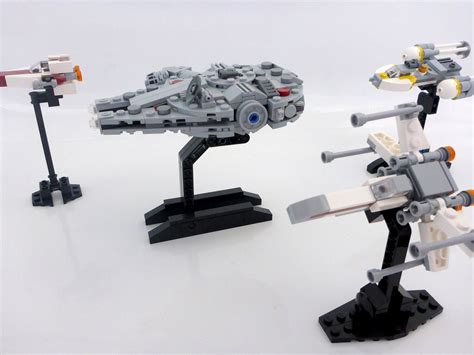 Star Wars Micro Fleet Lego Krieg Lego Mechs Millennium Falcon Lego