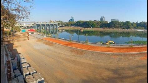 Patil Reviews Sample Pune Riverfront Development Stretch Hindustan Times
