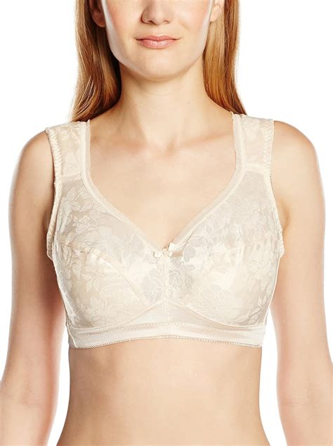 Susa Womens Non Wired Comfort Bra With Extra Wide Straps 7895 Uk Clothing