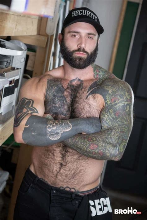 Hot Tattooed Stud Bo Sinn Huge Cock Bareback Pounds Markus Kage Hot Muscular Bubble Butt Gay