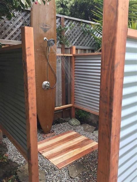 30 Affordable Outdoor Shower Ideas To Maximum Summer Vibes Outdoor Toilet Outside Showers