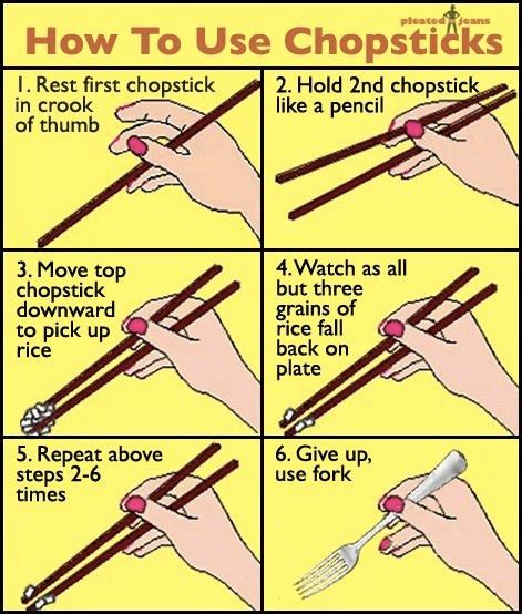 How To Use Chopsticks Echangeshanghai