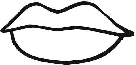 Free Black And White Lips Png Download Free Black And White Lips Png