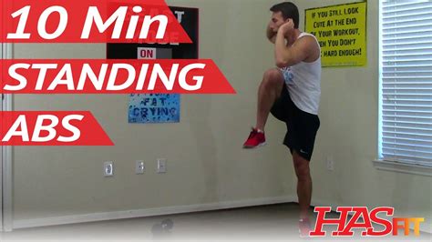 10 min standing ab workout hasfit standing ab exercises standing abdominal exercises