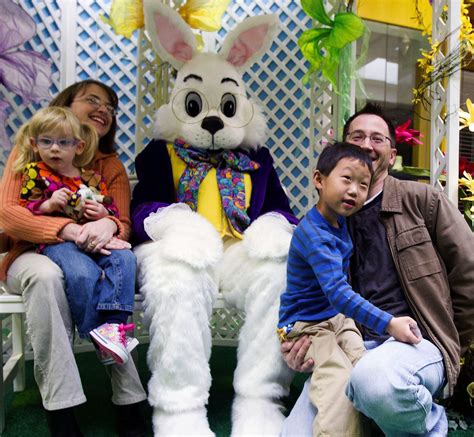 Sensitive Easter Bunny Gently Visits Children With Autism