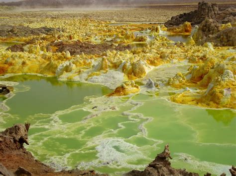 The Dallol Volcano In The Danakil Desert In Ethiopia — Steemit