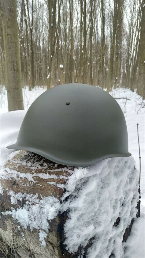 Helmet Steel Ssh 39 Wwii Original Military Soviet Army Rkka Etsy