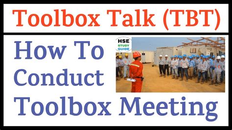 How To Conduct Toolbox Talk Meeting Toolbox Meeting In Hindi Pep
