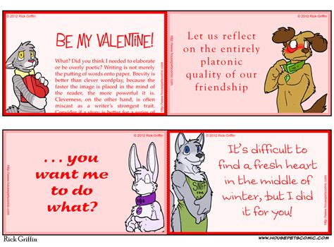 Housepets! search results: valentine | Poetic words, Valentine, Be my valentine