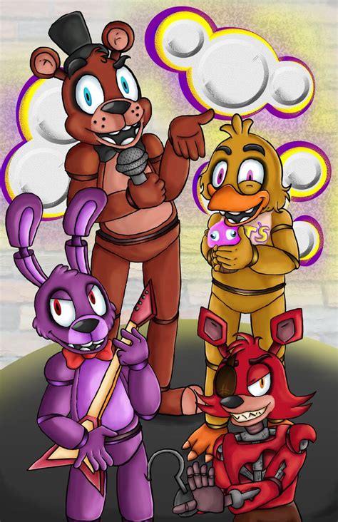 Five Nights At Freddys The Show By Anayyy Fan On Deviantart