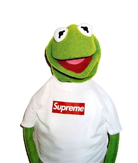Kermit The Frog Supreme Supreme In 2019 Kermit Kermit The Frog