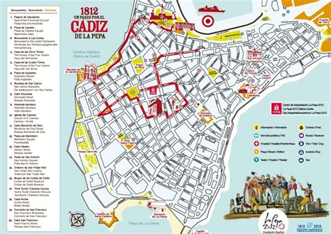 Alle unterkünfte von cadiz nach popularität aufgelistet. Cádiz sightseeing map