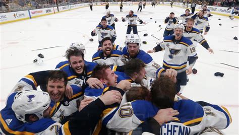 Bruins Blues Stanley Cup Final Game 7 Television Ratings Set Nhl