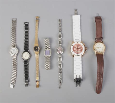 A Quantity Of Assorted Wristwatches Including Accurist Rotary And Yves