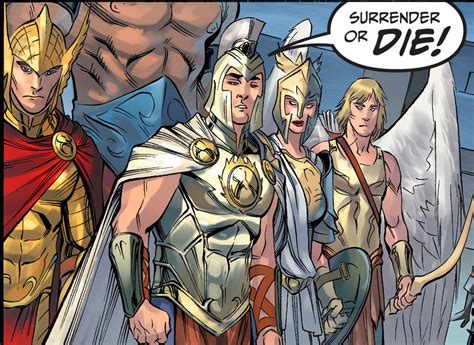 The Gods Of Olympus Injustice Gods Among Us Comicnewbies