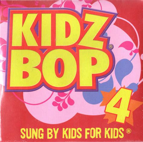 Kidz Bop 4 Sung By Kids For Kids Mcdonalds Happy Meal 2009 Cd
