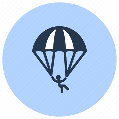 Extreme Jumping Parachute Skydiving Sport Icon Download On Iconfinder