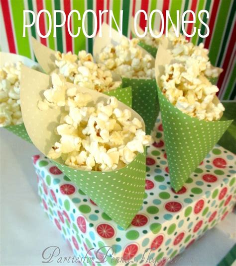 Popcorn Cones Holder Birthday Table Decorations Birthday Surprises