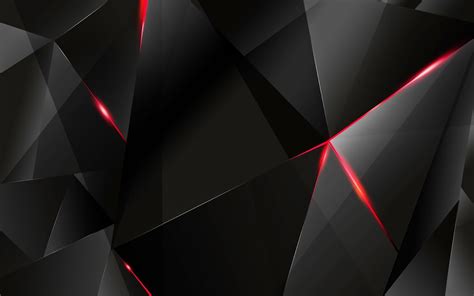 3d Black Polygon Wallpaper Desktop Wallpapers Hd High Resolution