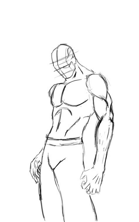 Practice Sketch Body Form By Ilsor908 On Deviantart