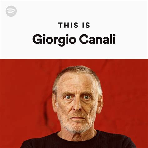 This Is Giorgio Canali Playlist By Spotify Spotify