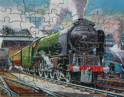 Steam Trains And Jigsaw Puzzles Childrens Jigsaws