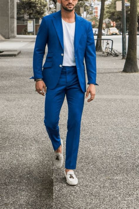 What To Wear With A Blue Blazer 35 Mens Blue Blazer Outfit Ideas