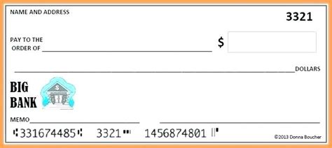 Fillable Blank Check Template Excel Danetteforda