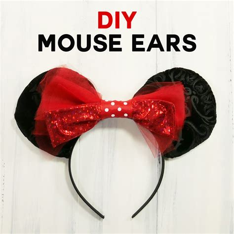 The higher quality glue used in a hot glue gun will create a better bond between the flap of the ear and the base of the band. DIY Mouse Ears Tutorial - Sew or No-Sew! - Jennifer Maker