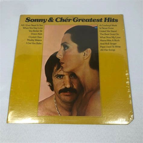 Sonny And Cher Greatest Hits Versiegelte Lp Vinyl Schallplatte 1974 Mca