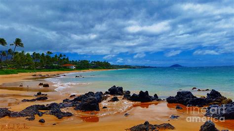 Hawaiian Beach Maui Photograph By Michael Rucker