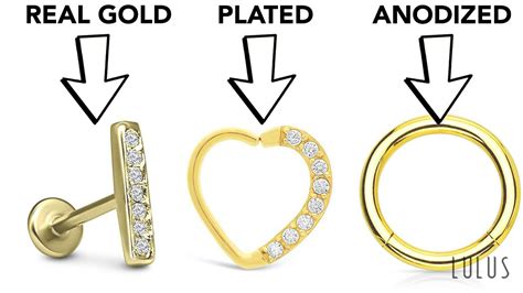 What S The Difference Of Real GOLD Vs Plated Or Anodized Jewelry Explained YouTube