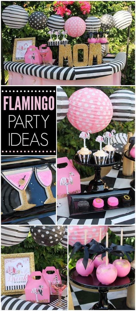 A gorgeous flamingo birthday party that will provide you with plenty of ideas to hold your own. Flamingos / Mother's Day "Fancy Flamingo cocktail party ...