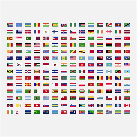 Countries Flags Masterbundles