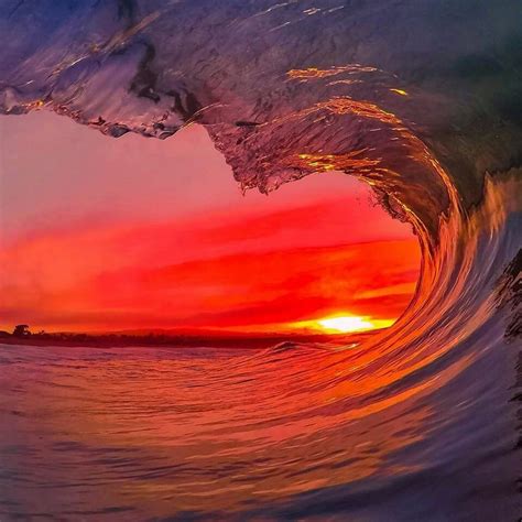 Pin By Liz Arnold On Nature♥♡♥ Sunset Photos Beautiful Sunset Waves