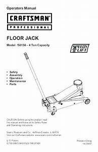 Snap On Hydraulic Floor Jack Manual