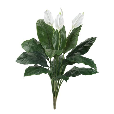 Nearly Natural Artificial Spathiphyllum Plant Set Of 2 Artificial