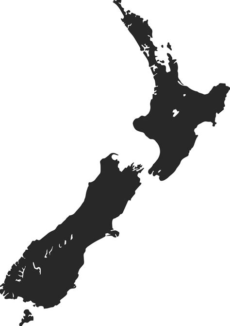 Country Map New Zealand 37797936 Png