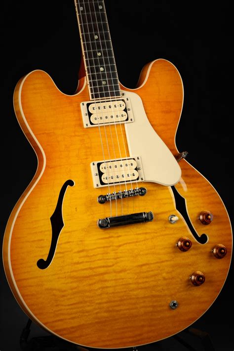 Used Gibson Memphis Limited Edition Es 335 Figured Lemon Burst