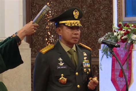 Jenderal Agus Subiyanto Dilantik Jadi Panglima TNI Berikut Profil