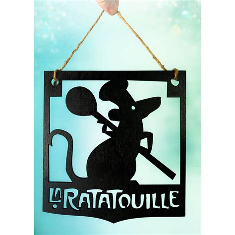 La Ratatouille Light Weight Hanging Sign Etsy
